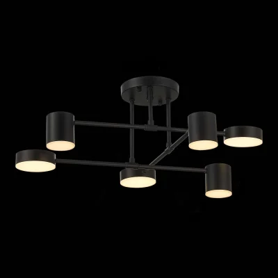 Светильник потолочный Черный/Черный LED 6*7W 4000K NOBEL_16