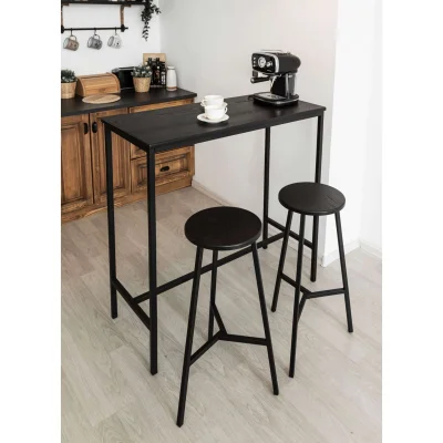 Стул барный TRH-78черный/черный_7