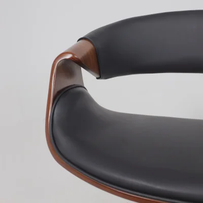 Кресло барное ANGARA, экокожа, черный/черный_9