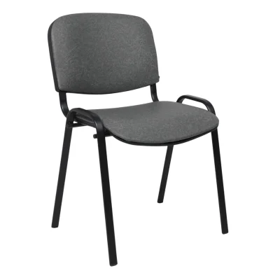 Стул Изо (Кожа иск., PV, 3 (серый), BL) фотография