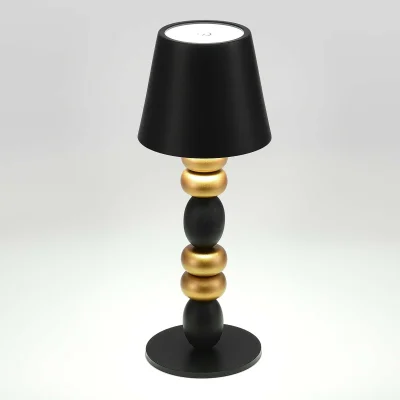 Прикроватная лампа ST-Luce Черный, Золотистый/Черный LED 1*3W 3000-6000K EASE_9