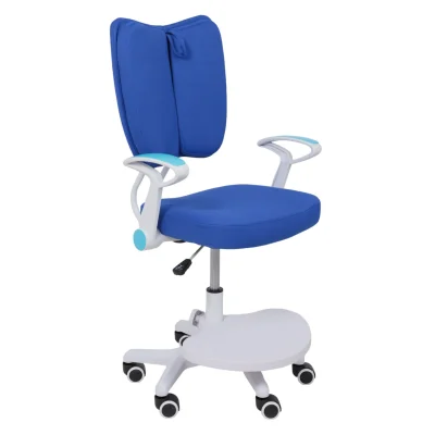 Кресло поворотное PEGAS, ткань, (синий) фотография