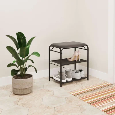 Подставка для обуви Гранада 13 НБК, (чёрный, нубук)_2