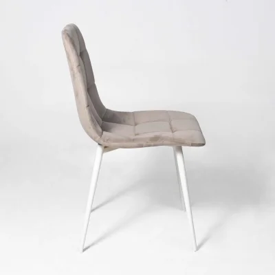 Стул AV 406-N, бежевый бархат Confetti smoke/белый_5