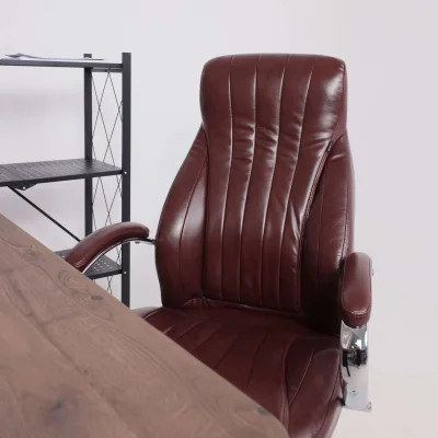 Кресло поворотное MASTIF, ECO, темно-коричневый_16