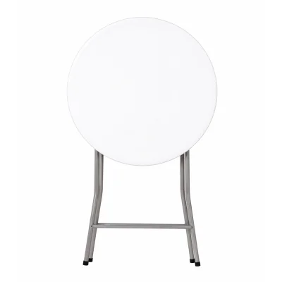 Стол складной Table AKS тип 20, белый (D80х110)_2