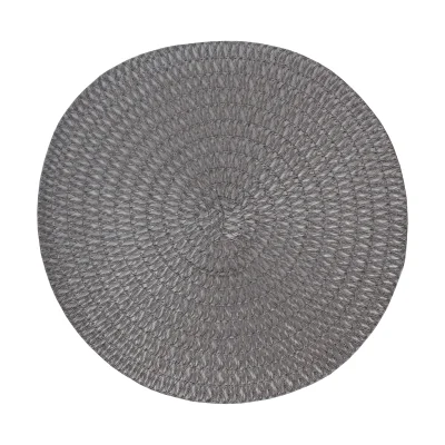 Подставка сервировочная GRACE, круглая, светло-серый, 38см фотография