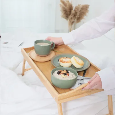 Миска-Боул SAND EDGE, керамика, оливковый, d20.2*8.3см_8