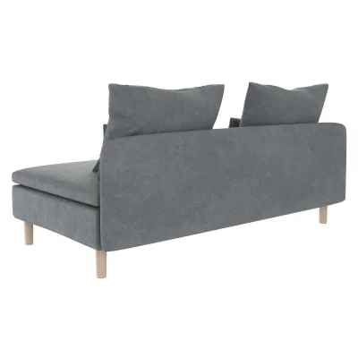 Модуль трехместный Линту + кресло Линту + подлокотник Линту, серый _24