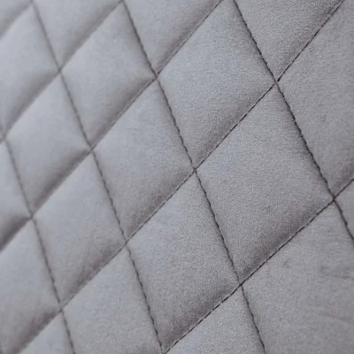 Стул барный LEROS, (серый велюр HLR-21/черный)_9