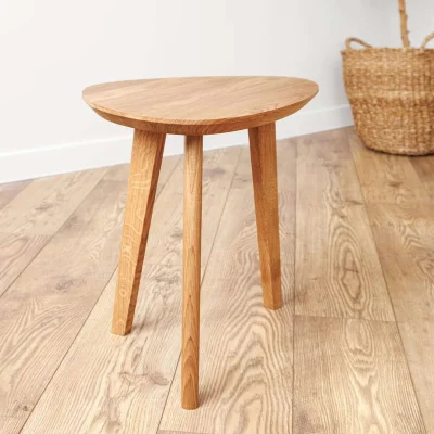 Стол журнальный DROOP-45, дуб натуральный/натуральный_6