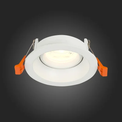 Св-к встр. Белый GU10 1*50W  D94xH40 220V Без ламп Встраиваемые светильники_2