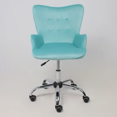 Кресло поворотное BELLA, велюр/мятный_17