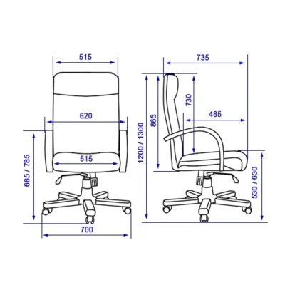 Кресло Атлант экстра (орех темный) экокожа (черная) мультиблок_6