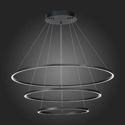 Светильник подвесной ST-Luce Черный/Белый LED 1*114W 4000K Подвесные светильники_2