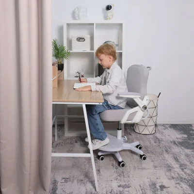 Кресло поворотное SWAN, ткань, серый_10