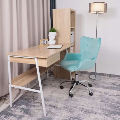 Кресло поворотное BELLA, велюр/мятный_13