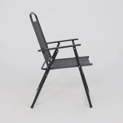Кресло складное садовое HALO, серый/черный_3