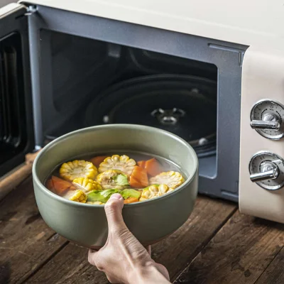 Миска-Боул SAND EDGE, керамика, оливковый, d20.2*8.3см_2