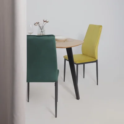 Стул OREO, темно-зеленый велюр HLR-57/черный_3