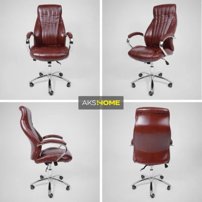 Кресло поворотное MASTIF, ECO, темно-коричневый_2