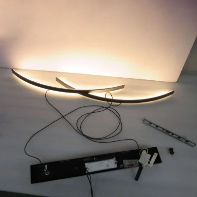 Светильник WAVE, потолочный, LED, 100 см x 2 шт, чёрный_5