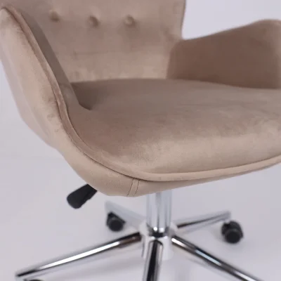 Кресло поворотное BELLA, велюр/бежевый_7