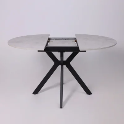 Стол AV 1106, ЛМДФ,  раздвижной D1000(1350)*750 Ароза Светлая/черный_15