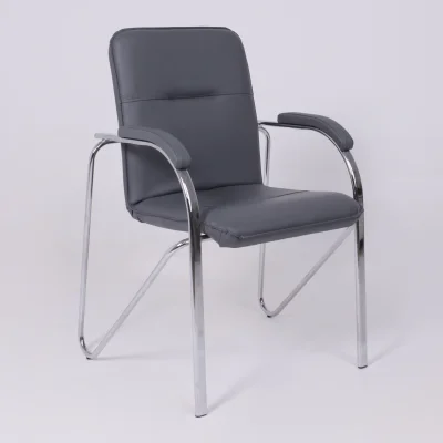 Кресло SAMBA AKS-1 Pegasso светло-серый, мягкие подлокотники_5