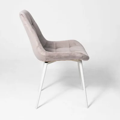 Стул AV 405, бежевый бархат Confetti smoke/белый_4