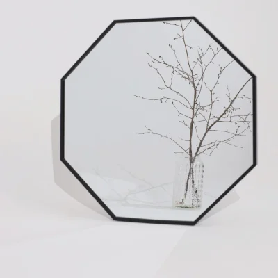 Зеркало подвесное RADIANT,600*600, черный_8