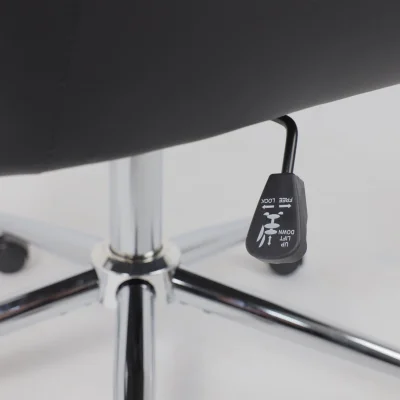 Кресло поворотное BELLA XL chrome, Pegasso черный_18