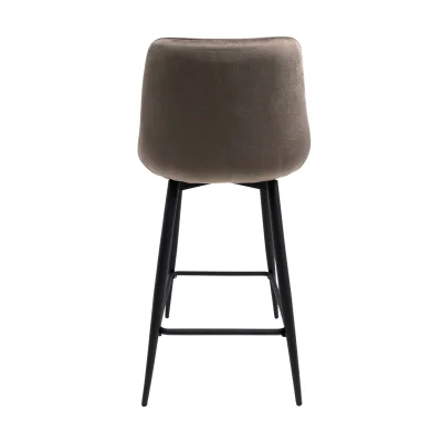 Стул LINX, полубарный, бежевый велюр G062-13/черный_5