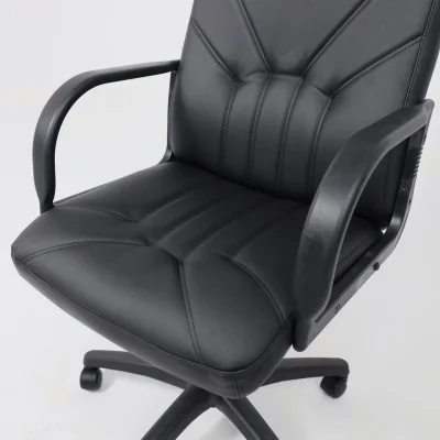 Кресло поворотное MANAGER KD ECO-30, экокожа, черный_10