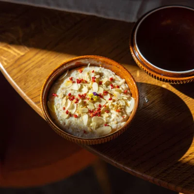 Блюдо-боул с крышкой AURORA, фарфор, каштановый, d13*5см_10