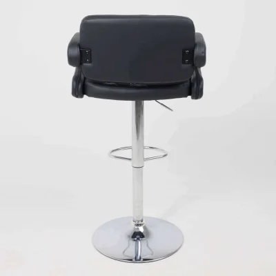 Кресло барное ELTON, экокожа, черный/хром_17