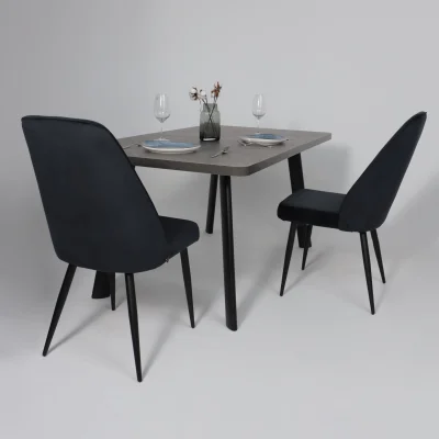 Стул LEONARD M, d24 BLACK LUX\черный_4