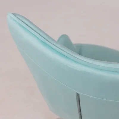 Кресло поворотное BELLA, велюр/мятный_25