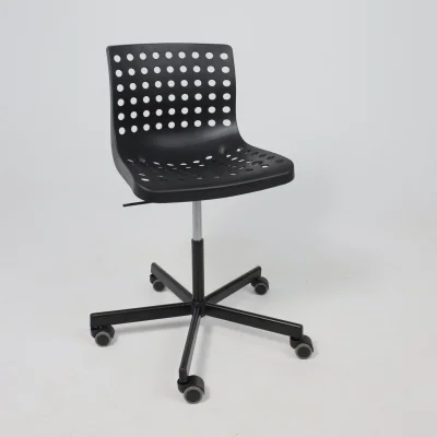 Кресло, рабочее поворотное ORA, пластик, черный_16