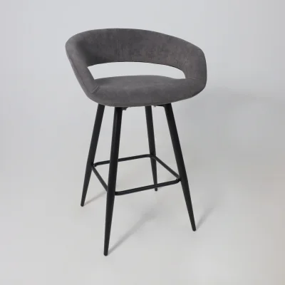 Стул барный BARNY-R 700, b28 ANTRACITE LUX\черный_15