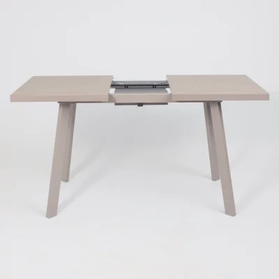 Стол BORG-120, раздвижной 120(160)х80, Бежевый камень-HPL/Капучино_16