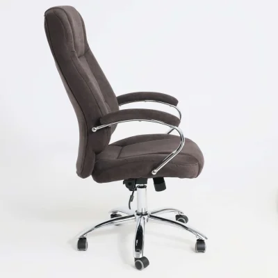 Кресло поворотное KING A, ткань/темно-коричневый_16