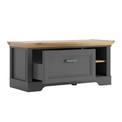 Прихожая "JASMIN", графит+дуб артизан. Комплект №1_6