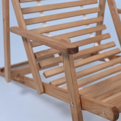 Кресло-шезлонг с подлокотниками DYATEL сиденье из дерева сосна (цвет дуб)_11