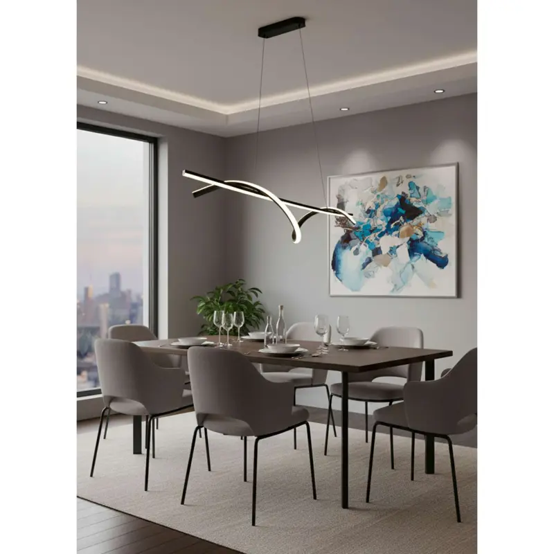 Светильник WAVE, потолочный, LED, 100 см, белый_preview_3