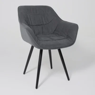 Стул САНТАНА 2, графитовый велюр Бренди Графит/черный_11
