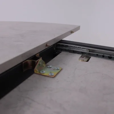 Стол AV 1106, ЛМДФ,  раздвижной D1000(1350)*750 Ароза Светлая/черный_12