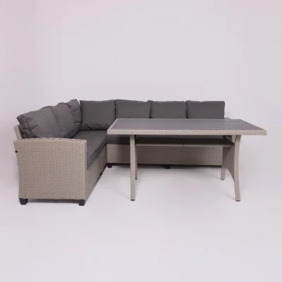 Комплект садовой мебели ROSEWOOD (диван 2шт, стол 1шт), серый_17