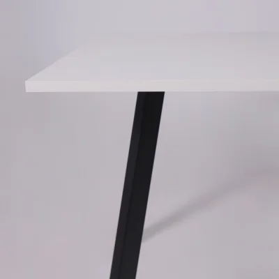 Стол SOLO 102*67, Белый структурный/черный_10