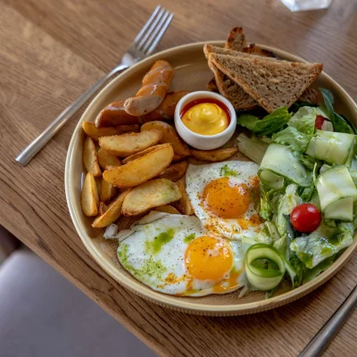 Блюдо STRIA, фарфор, пшеничный, 30,6*23,3*3см_4